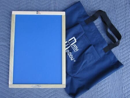 14” x 20” framed board work surface and tote